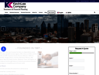 kevinleeco.com screenshot