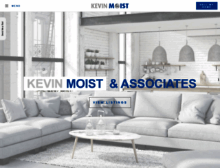 kevinmoist.com screenshot