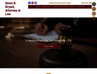 kevinrbryantlaw.com screenshot