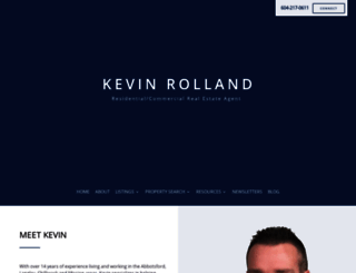 kevinrolland.com screenshot