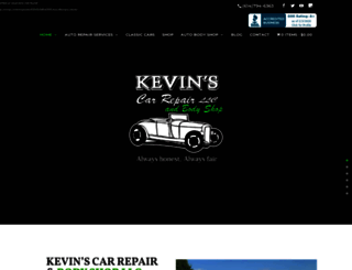 kevinscarrepair.com screenshot