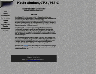 kevinshahan.com screenshot