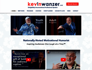 kevinwanzer.com screenshot