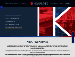 kewaunee.com screenshot