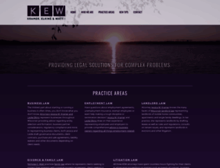 kewlaw.com screenshot