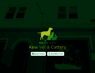 kewvet.com.au screenshot