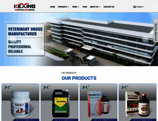 kexingpharma.com screenshot