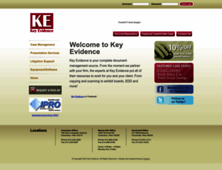 key-evidence.com screenshot