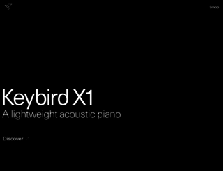 keybird-instruments.com screenshot