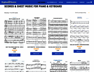 keyboard-scores.com screenshot