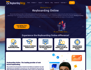 keyboardingonline.com screenshot