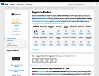 keychron.knoji.com screenshot