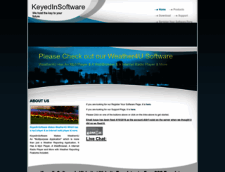 keyedinsoftware.org screenshot