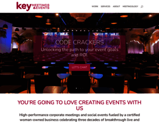 keyevents.com screenshot