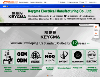 keygma.en.alibaba.com screenshot
