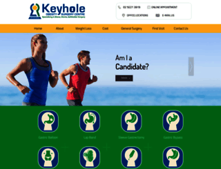 keyholesurgerycentre.com.au screenshot
