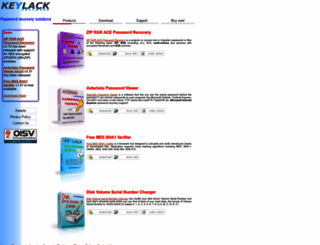 keylack.com screenshot