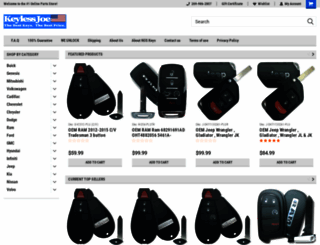 keylessjoe.com screenshot