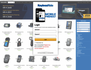 keylessride.com screenshot