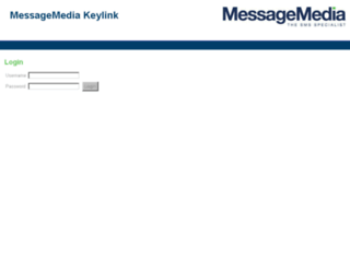 keylink.message-media.com screenshot