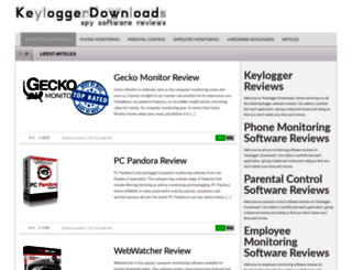 keyloggerdownloads.com screenshot