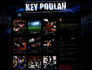keypoulanmusic.com screenshot