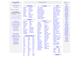 keys.craigslist.org screenshot