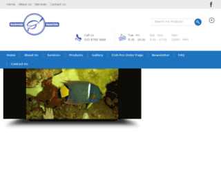 keysboroughaquarium.com.au screenshot