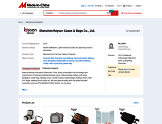 keysonbeauty.en.made-in-china.com screenshot