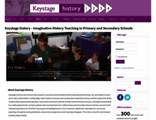 keystagehistory.co.uk screenshot