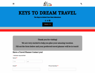 keystodreamtravel.com screenshot