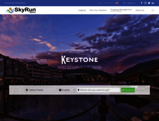 keystone.skyrun.com screenshot