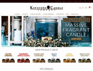 keystonecandle.com screenshot
