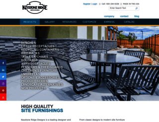 keystoneridgedesigns.com screenshot