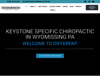 keystonespecific.com screenshot