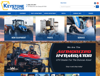 keystonetractor.com screenshot