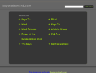 keystothemind.com screenshot