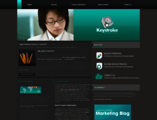 keystrokemarketing.com screenshot