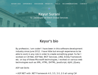 keyur-surani.branded.me screenshot