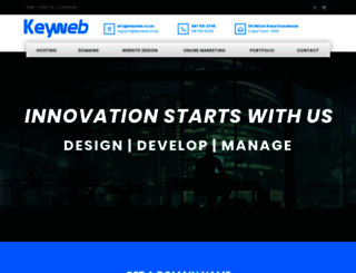 keyweb.co.za screenshot