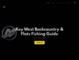 keywestbackwaterfishing.com screenshot