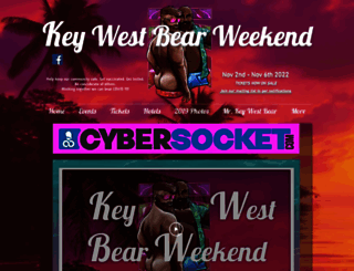 keywestbearweekend.com screenshot