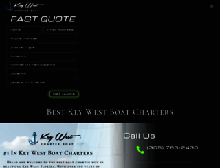 keywestcustomcharter.com screenshot