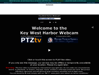 keywestharborwebcam.com screenshot
