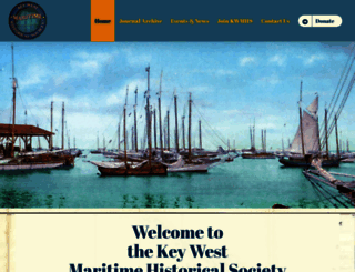 keywestmaritime.org screenshot