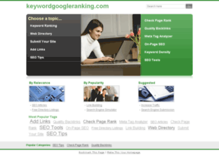 keywordgoogleranking.com screenshot