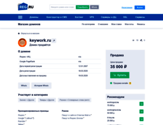 keywork.ru screenshot