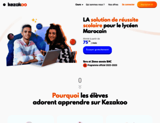 kezakoo.com screenshot