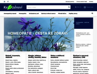 kezdravi.cz screenshot