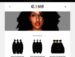 kezihair.com screenshot